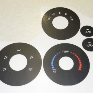 black face decals