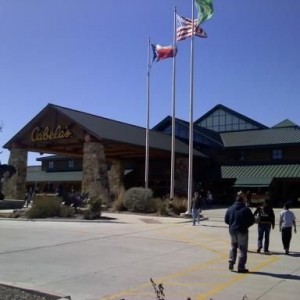 i love living ten minutes from cabela's