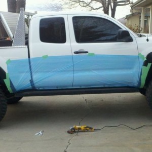 Touching up the sliders.