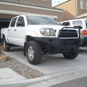 Got my bumper on today.