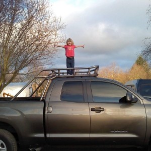 Rack all done on the tundra. Now time for lights.
