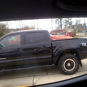 My buddy's brand new taco. :-D I'm so jealous...