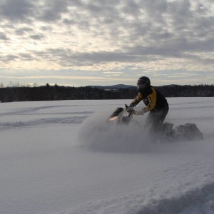 Todd and his Ski Doo 1200 turbo 200hp