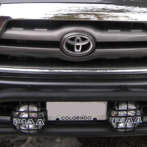 Avid Offroad Light Bar and License Plate