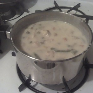 Chicken chowder nom nom nom