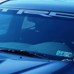 Socked TRD windshield