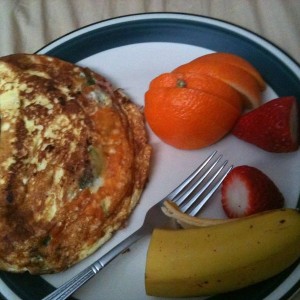 Win. Bed in breakfast. My girlfriend rocks.