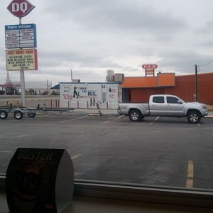 <p>Had to deliver this to Austin today. Nothing like windshield wiper