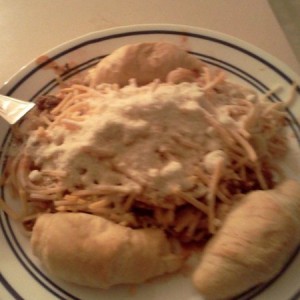 Spaghetti...the American way...wait what?