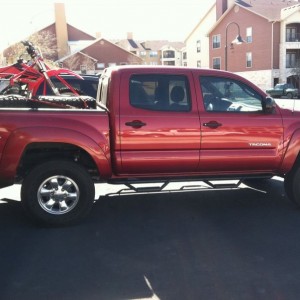 Here she is with here runnin shoes on