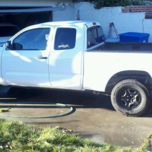 Clean for the first time in months