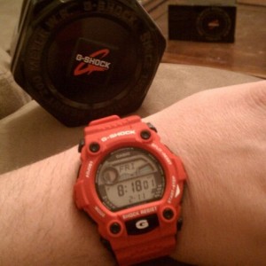 My wife got me a G-Shock badass shiz right herrrr!