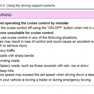 Cruise Control