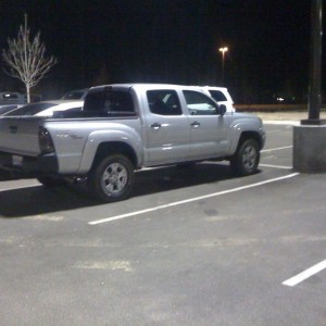 So much nicer without the chrome!!