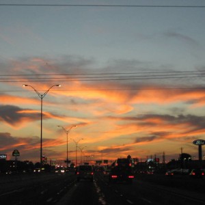 On the way home from padre island :)