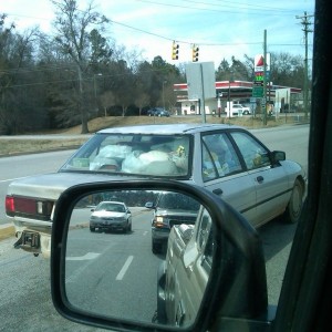 You shouldve see all the trash in this car in person