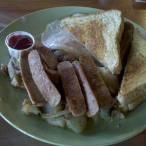 Nom nom nom 5 dollars breakfast