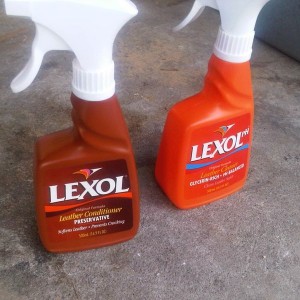 Leather care...