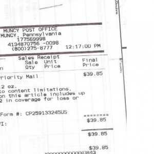 reciept