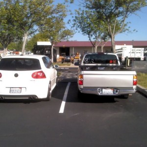 Taco next to buddies 700hp gti