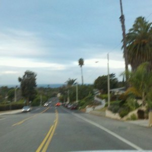 Storm rolling in. (Blurry pic)