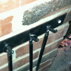 Fire place tool holder I made