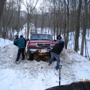 stuck mazda