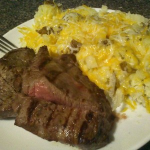 A mans meal