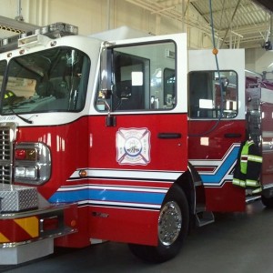 Riding the 4x4 engine today. :)