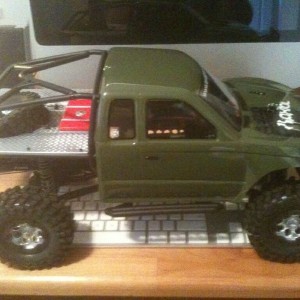 Look familiar..... Toyota maybe ? My brothers new scale crawler. Sent wirel