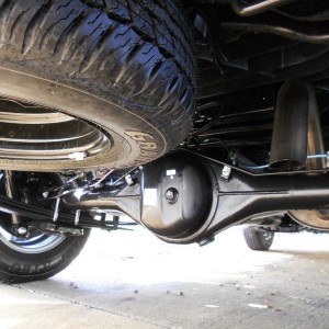 Detailed undercarriage