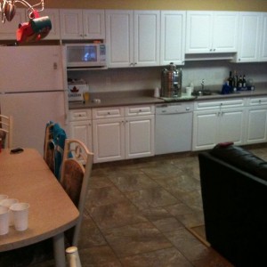 Getaway with other paramedics. Good time! Beer pong, whiskey/beer/pink lemo