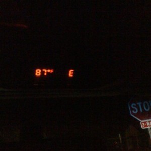 :) shorts & flip flops - 3rd day in a row!!!