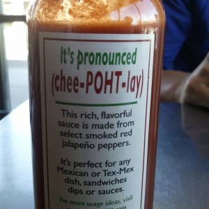 For all you idiots who pronounce it "chipolTE"