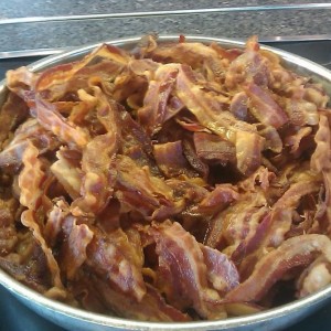 Bucket of bacon!