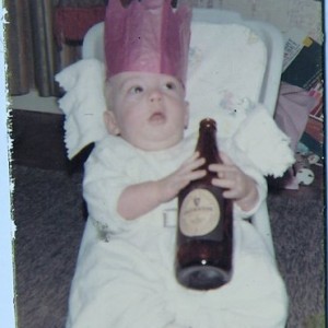 Yes, it's a baby pic of me.