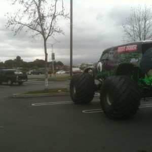 Grave digger and my truck