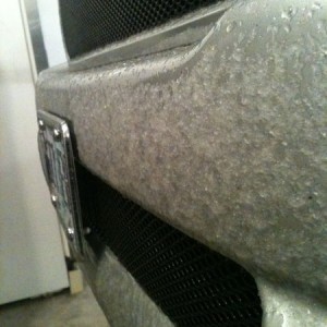 Snow/hail/rain mix on the freeway home