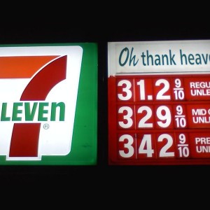 Holy sheeet! Gas prices are high, but GTFO!
