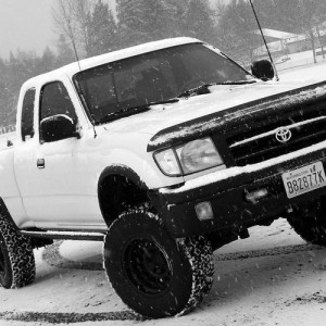 Toyota in the Snow 2