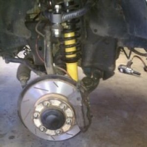 Ome in.....rotors turned and Wagner thermoquiets in. About to install the r