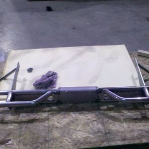 Prepping new bumper :D