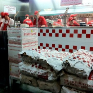 Five guys 3 miles from my house. Opened yesterday. Stoked