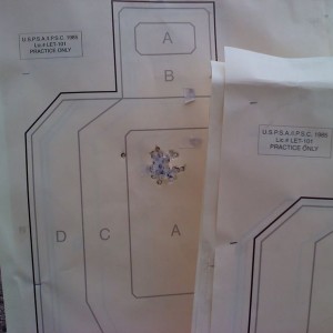 33 rds of full auto in 3-5 rd bursts...muzzle control.