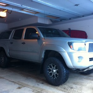 Lift finally done! SAW coilovers at 2.5", 2" AAL and 5100 rears. 