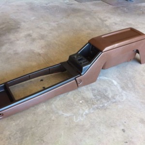 Painted console