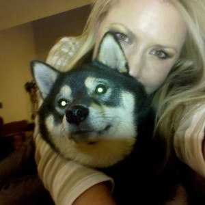 my lady and the pooch