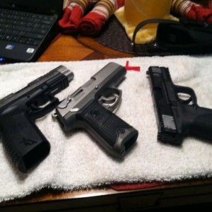 Cleaning time. Went plinking today