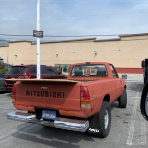 Looks like a late 70s or early 80s Toyota.