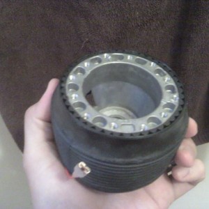 Quick release steering anyone?